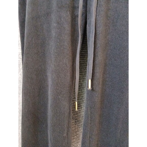 Juicy Couture Jumpsuit Vintage Y2K Black Terrycloth 3/4 Sleeve Women's Size M - Picture 7 of 10